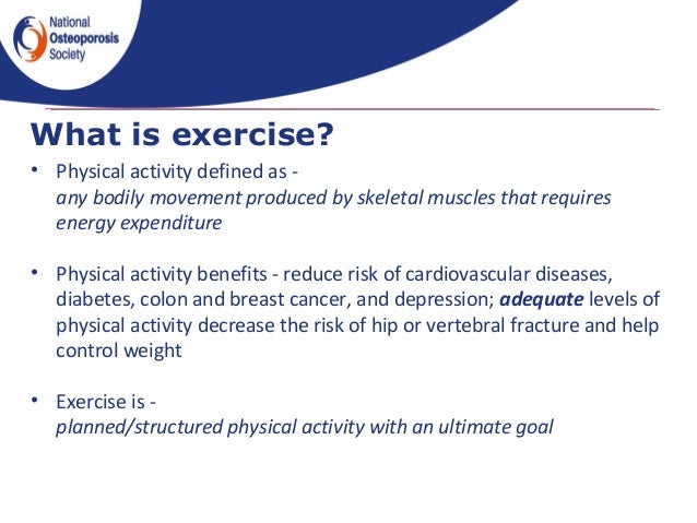 Osteoporosis and physical activity
